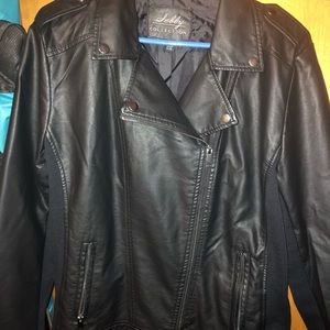 Faux Leather Jacket